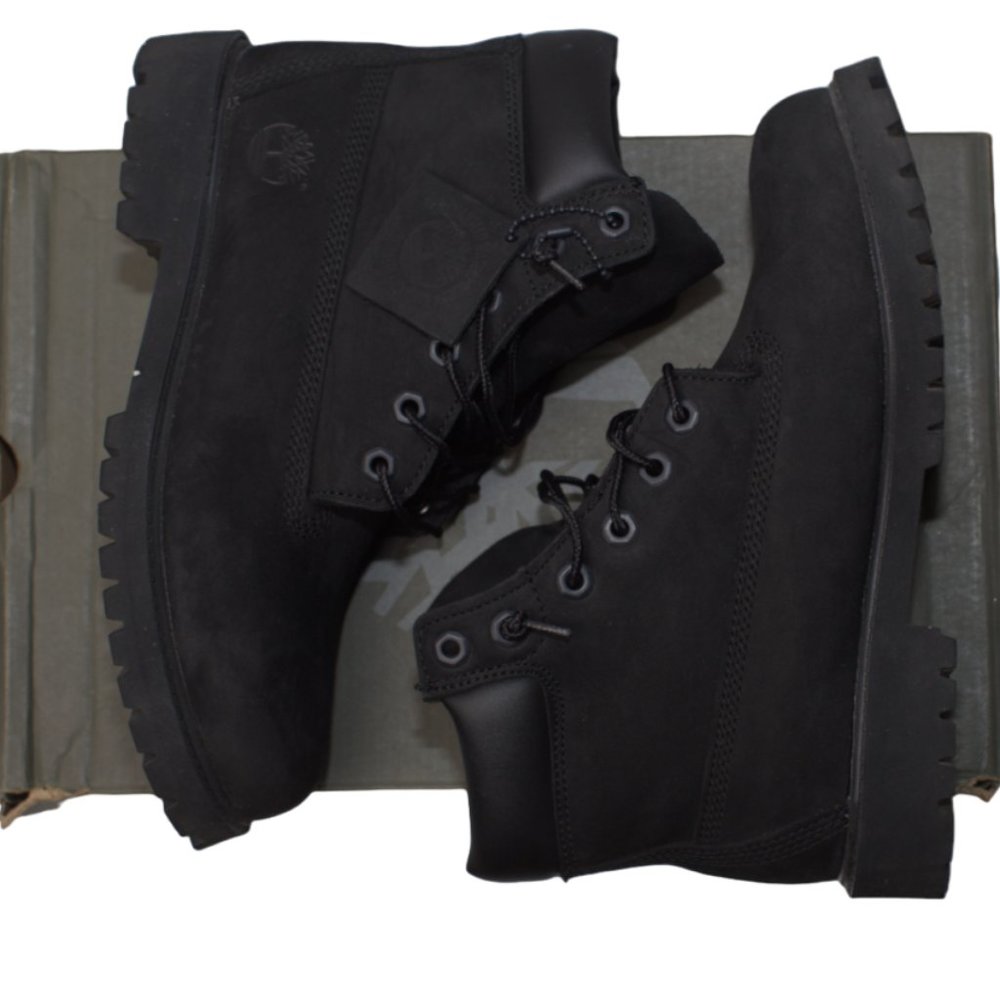 Timberland limited edition Premium 6 IN. Waterproof Boot Black Nubuck Women’s